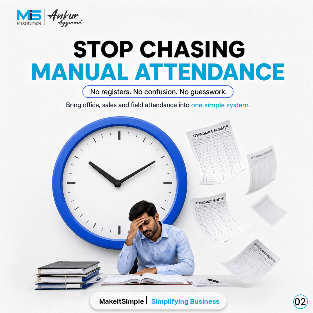 Stop chasing manual attendance — no registers, no confusion